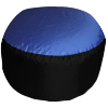 Голубое-чёрное кресло "ТАБЛЕТКА" из оксфорда
